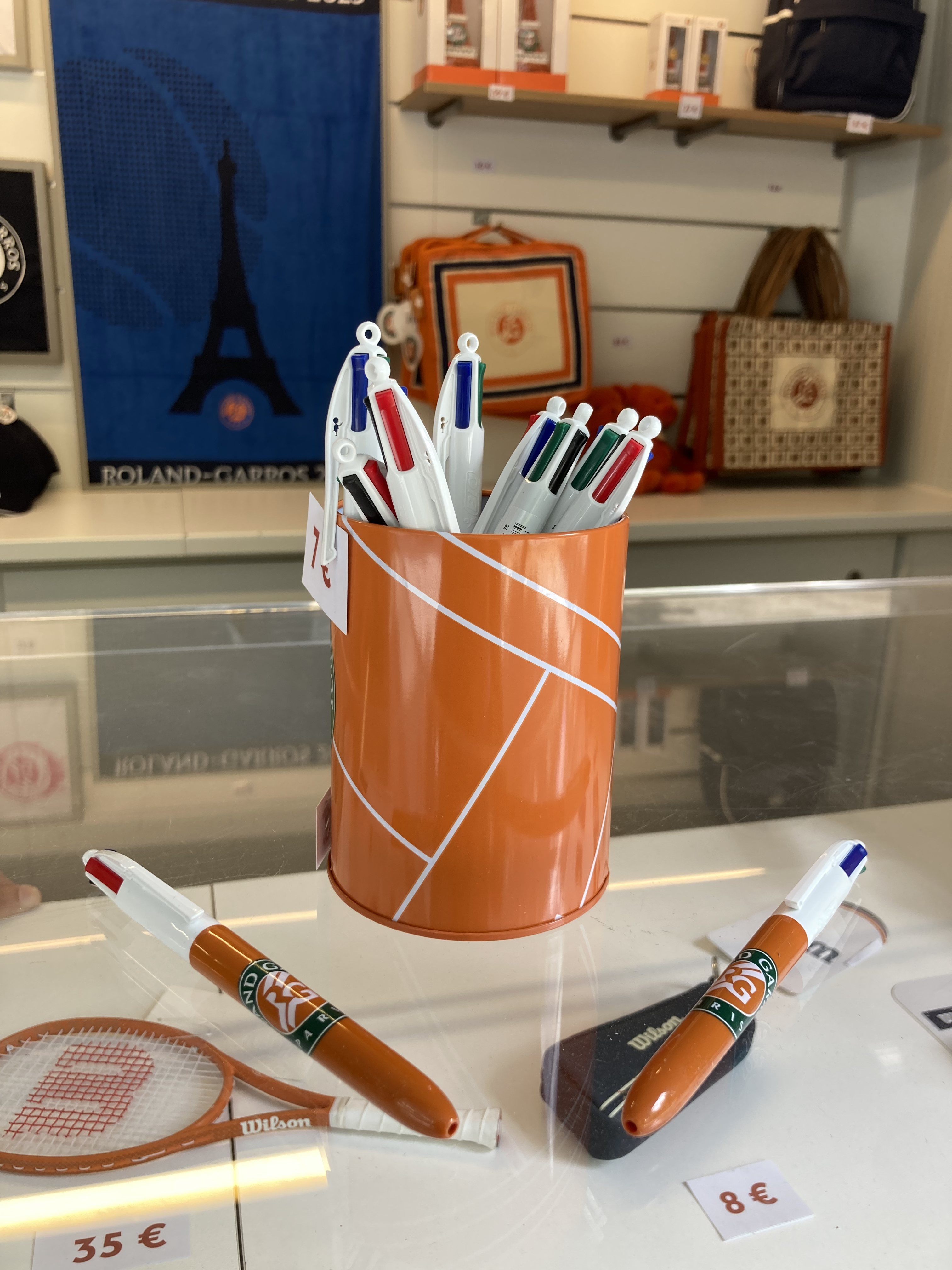 BIC 4C Roland Garros.jpg Parle Objet - Réalisation de carnets et de stylos